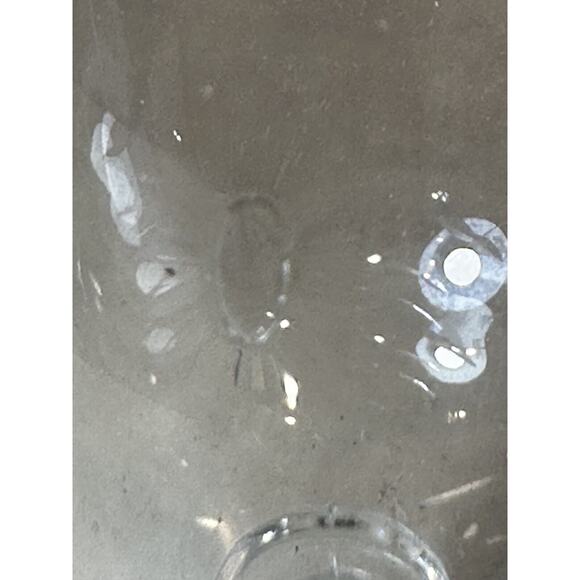 4 - VTG Libbey StemWare Goblet Etched Cut Hand Blown 1950’s Footed Beverage A25 - Picture 13 of 13